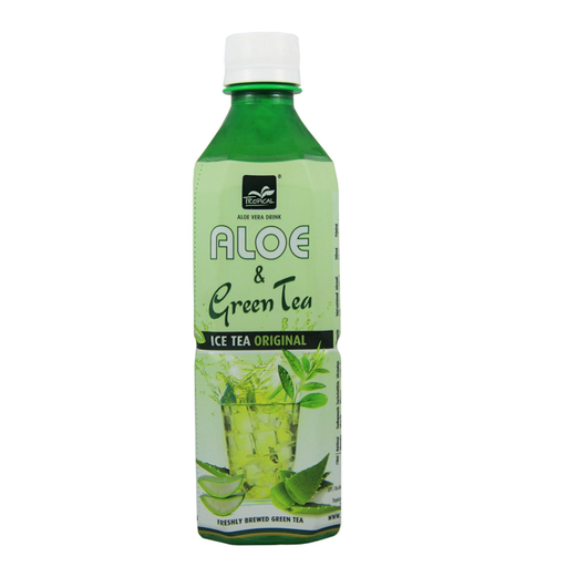 Tropical Aloe Vera Green Ice Tea - 500 ml