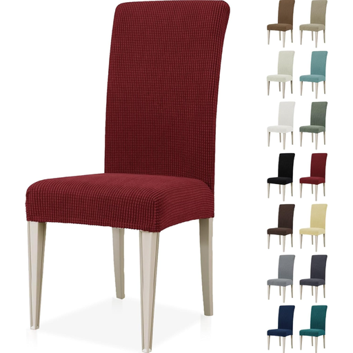 YSTYLE Chair Covers in Burgundy