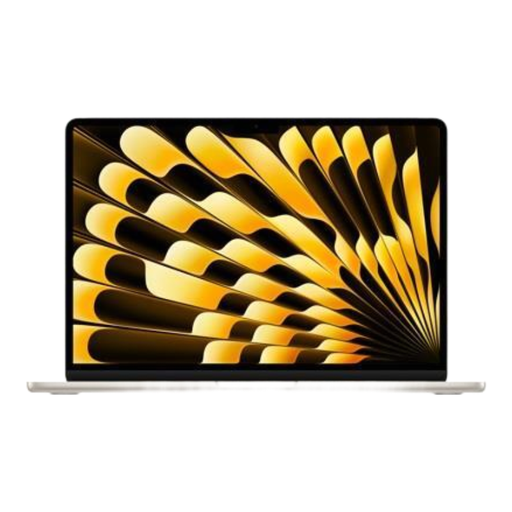 Apple MacBook Air 15-inch M4 in Starlight finish