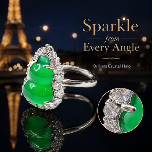 VoxorAI Chalcedony Gourd Ring