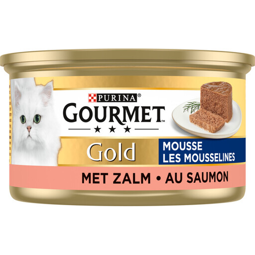 Gourmet Gold Salmon Mousse Cat Food