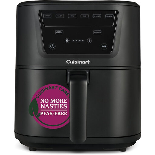 Cuisinart AFS8OBLE 纤薄款空气炸锅 7.6L 黑色