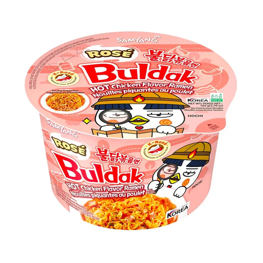 Samyang Hot Chicken Flavor Ramen Bowl, Cream Carbonara Flavor, 105 g