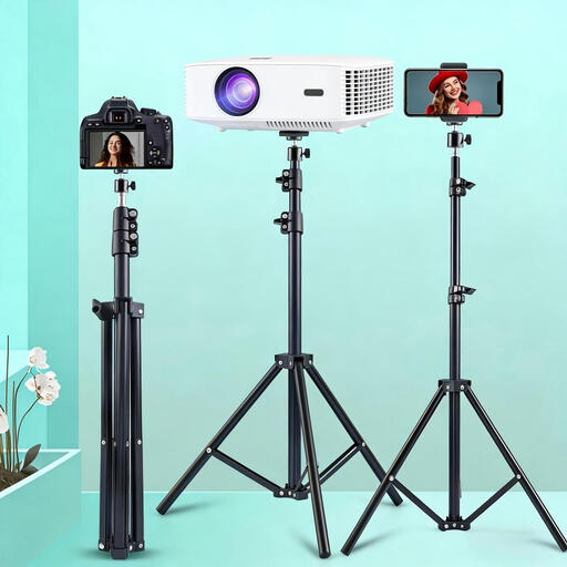 1.7m Projector and Phone Tripod
