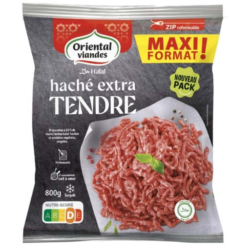 ORIENTAL VIANDES Halal Beef Chopped 800g