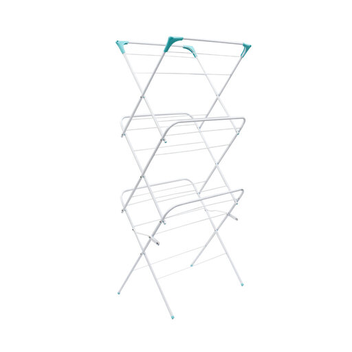 JVL Three-Tier Folding Concertina Clothes Horse Airer