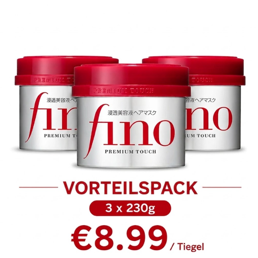 Fino Shiseido Premium Touch Hair Mask 230g × 3 Pack