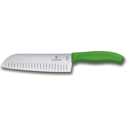 Victorinox Swiss Classic Santoku Knife - 17 cm, Groen