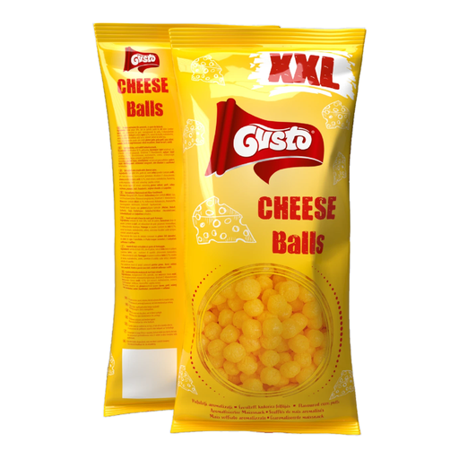 GUSTO - SNACK XXL - CHEESE BALLS 300G