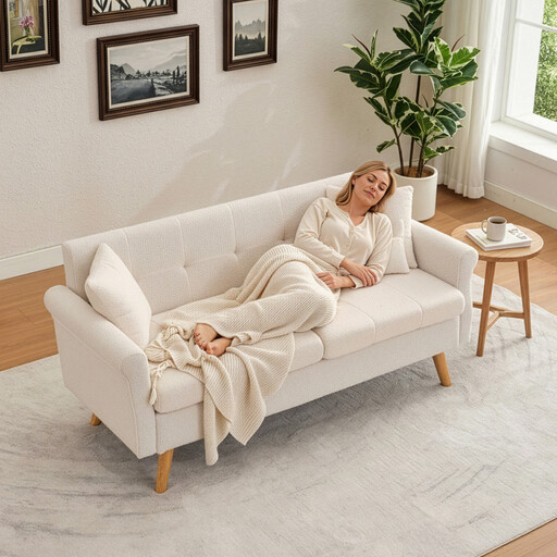 HONEYOU 164cm Loveseat Sofa