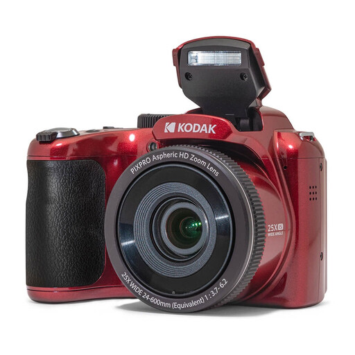 Kodak Digital Bridge Camera with 25x Optical Zoom (Red)