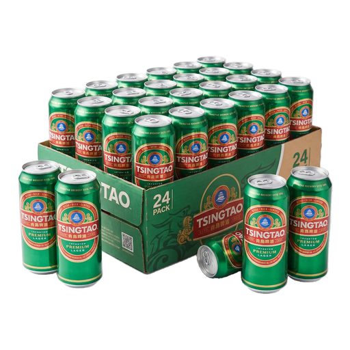 Tsingtao Beer 4.7% Alcohol Content Can 330ml*24