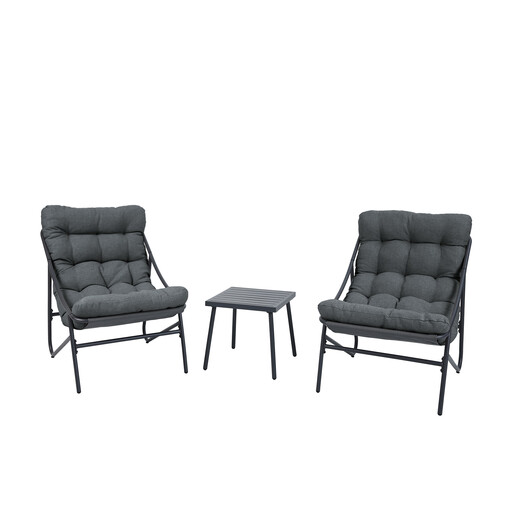 Terrabeta 3-Piece Steel Patio Sofa Set
