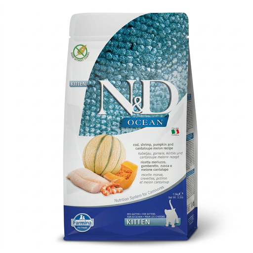 Farmina N&D Ocean Kitten Cod 1.5 kg