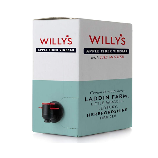 Willy's Organic Apple Cider Vinegar Original Bag in Box - 5000 ml