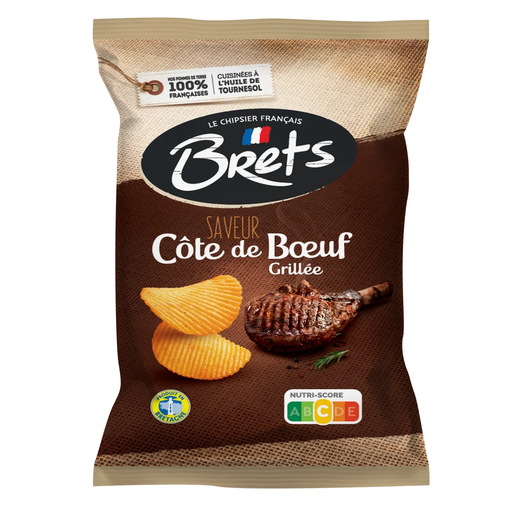 125 g packet of BRET’S grilled beef-flavour crisps