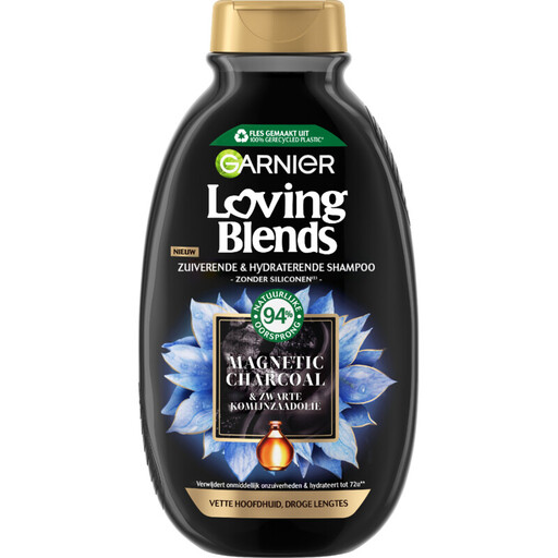 Garnier Loving Blends Shampoo - Magnetic Charcoal 300ml