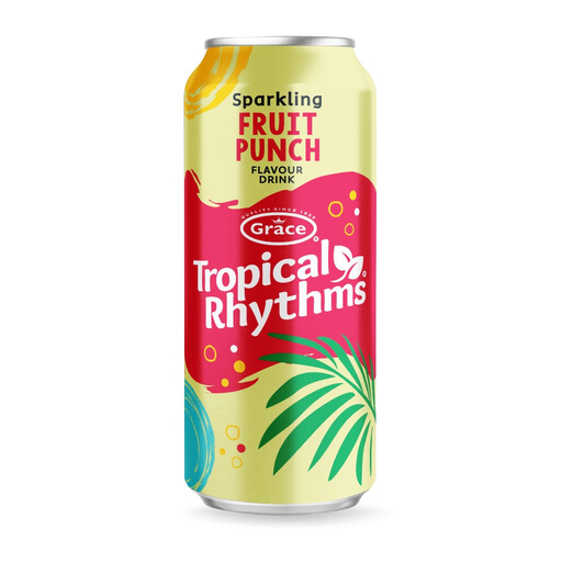 Grace Tropical Rhythms Sparkling Fruit Punch 330ml