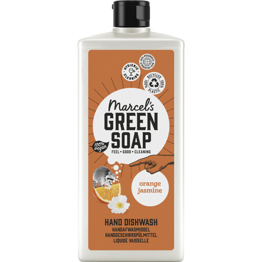 Marcel's GREEN SOAP Afwasmiddel Sinaasappel & Jasmijn