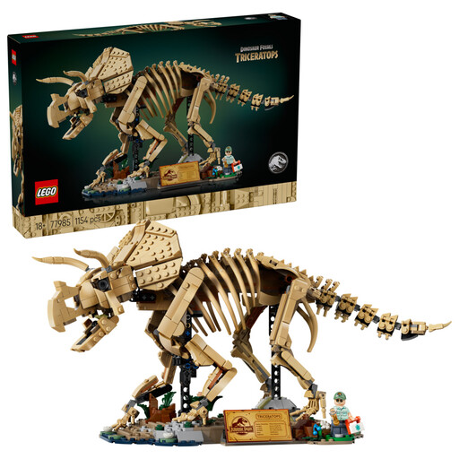 LEGO Jurassic World 77985 Dinosaur Fossils: Triceratops