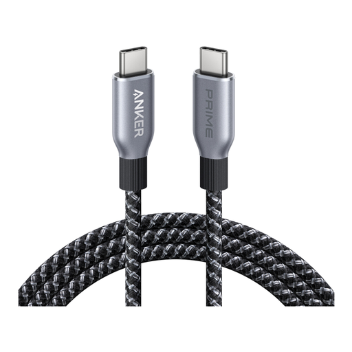 Anker Prime C?ble USB-C vers USB-C (180cm, 240W, Tressé-Recyclé)