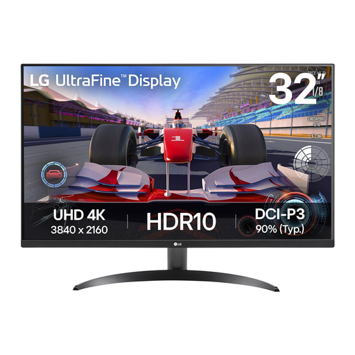 LG 32UR500K-B Computer Monitor 80cm (31.5") 3840 x 2160 Pixels 4K Ultra HD LCD Black