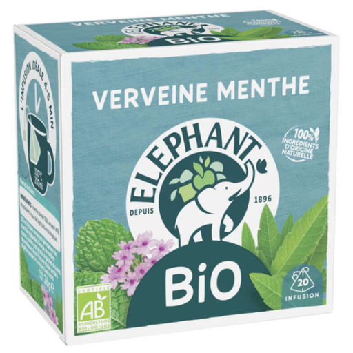 ELEPHANT Infusion Bio Verveine Menthe
