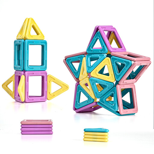 Tokky Magnetic Tiles 50 Piece Set