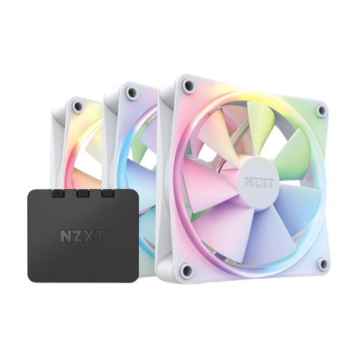 NZXT F120 RGB Fans 3-Pack with Controller