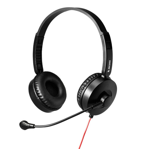 OFFICE AUDIO Hi-Fi Stereo Wired Headset with Microphone USB-A Plug PC Use 1pc