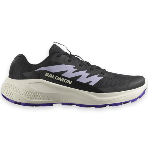 Salomon Alphaglide W in black with purple accents