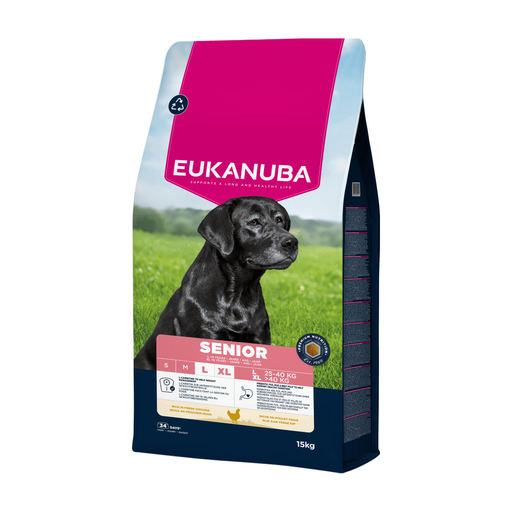 Eukanuba Life Care dog senior large chicken 15kg