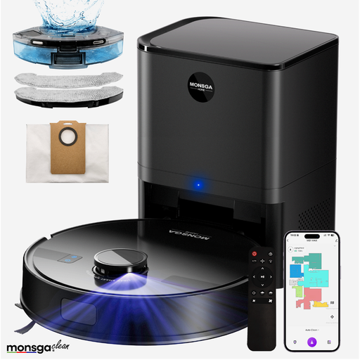 MonsgaClean MS1 MAX robot vacuum and mop