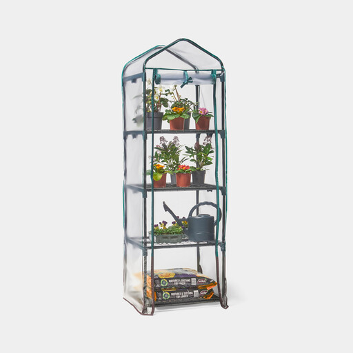 Vonhaus 4 Tier Mini Greenhouse