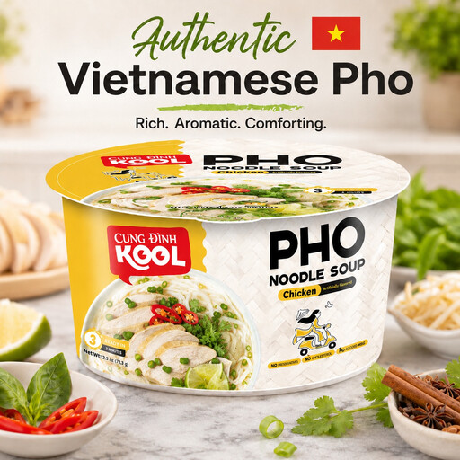 Kool Pho Bowl 68g | Chicken Hanoi Style