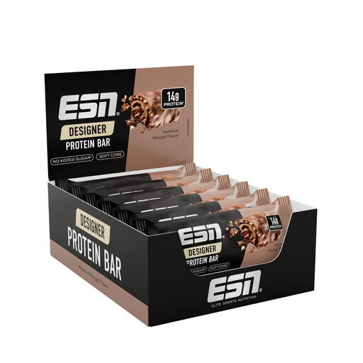 ESN Protein Designer Bar Hazelnut Nougat 12x45g