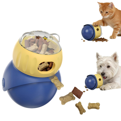 Jouet interactif pour chien avec distributeur lent