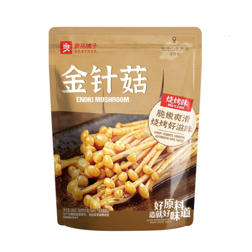 Bestore Enoki Mushroom Barbecue Flavor 188g
