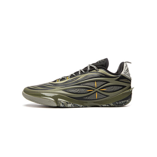 Li-Ning Men's WADE 808 5 ULTRA V2 Professional Basketball Shoes - Dark Army Green