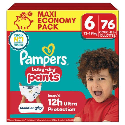 Pampers Baby-Dry Pants size 6