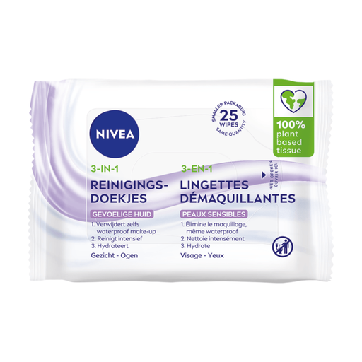 NIVEA Sensitive Face Cleansing Wipes