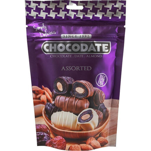 Dubai Chocolate - Assorted Date Chocolates 90g