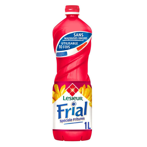 1 L bottle of Lesieur Frial frying oil