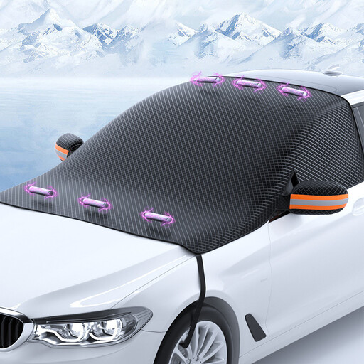 Oxford Fabric Magnetic Half Car Cover