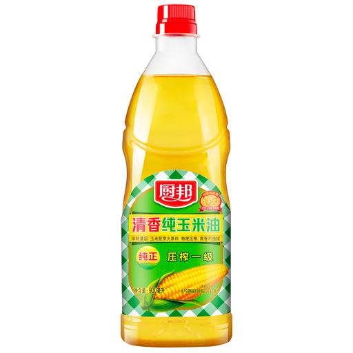 900 ml bottle of Chu Bang corn oil