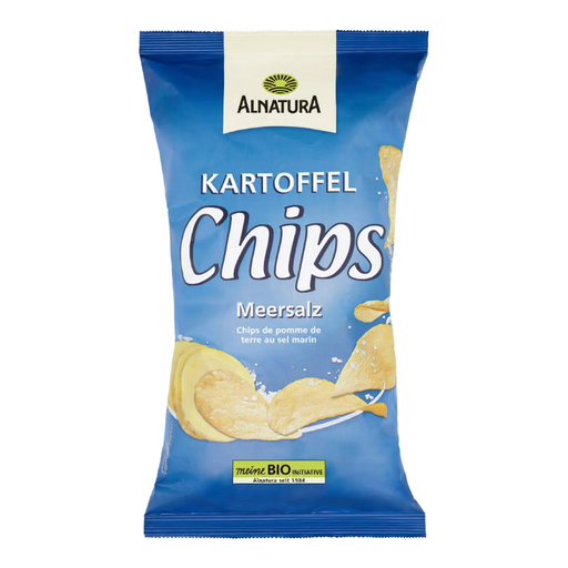 Alnatura Bio Kartoffelchips Meersalz 125g