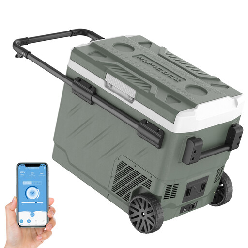 Alpicool 49L Car Refrigerator with App Control