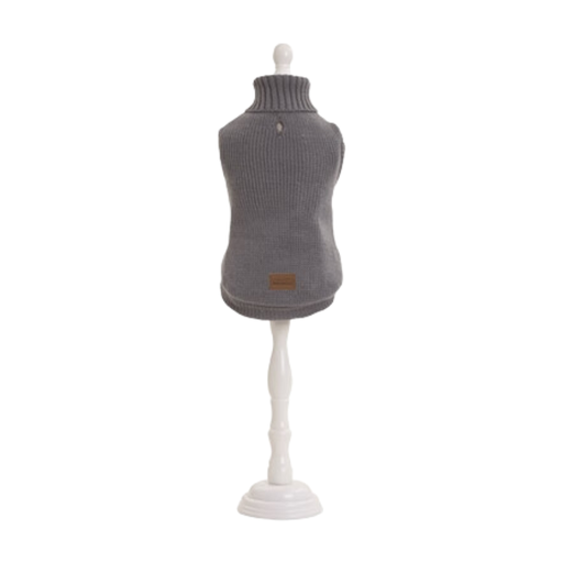Croci Moscow Turtleneck Sweater Grey 35 cm