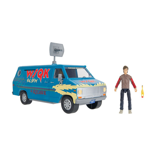Stranger Things WSQK Van Playset with Steve Harrington 4 inch Figure