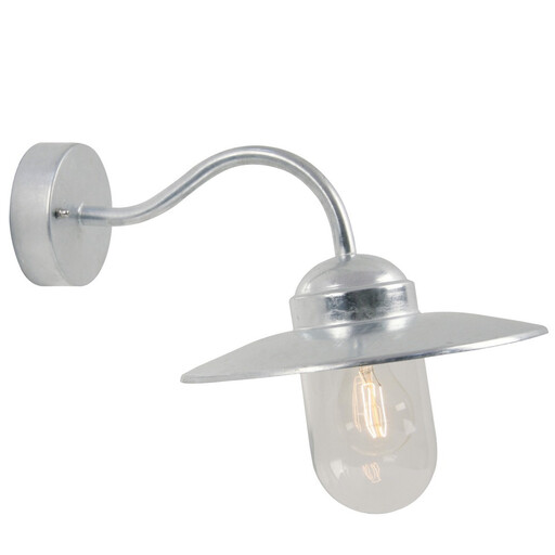 Applique murale LUXEMBOURG pour zones c?tières - E27 - Acier galvanisé IP54 - Nordlux